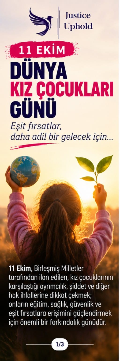 11 Ekim Dünya Kız Çocukları Günü